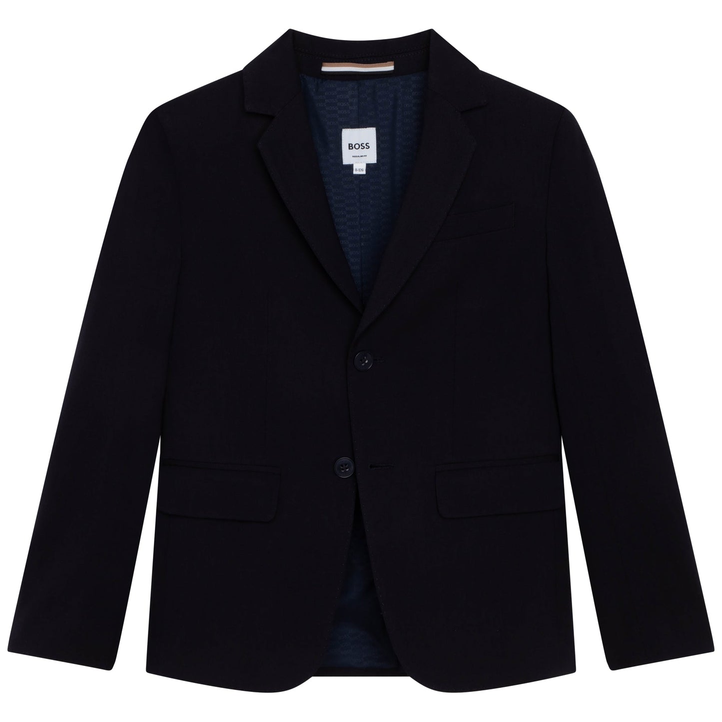 男童藏青色西装外套