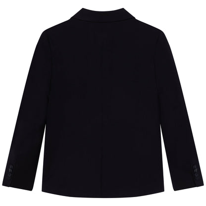 男童藏青色西装外套