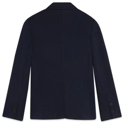 男童蓝色西服套装