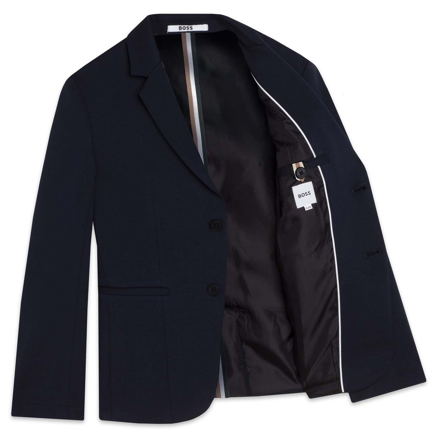 男童蓝色西服套装