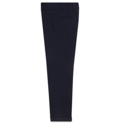 男童蓝色西服套装