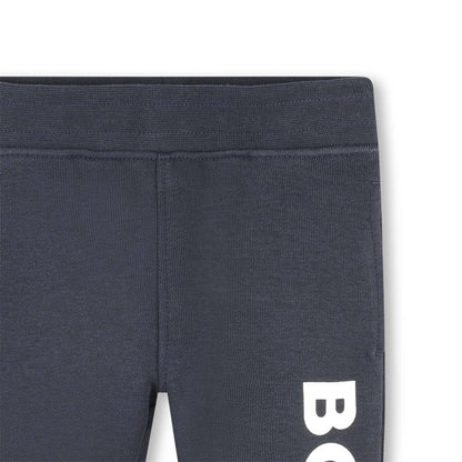 Baby Boys Navy Cotton Trousers