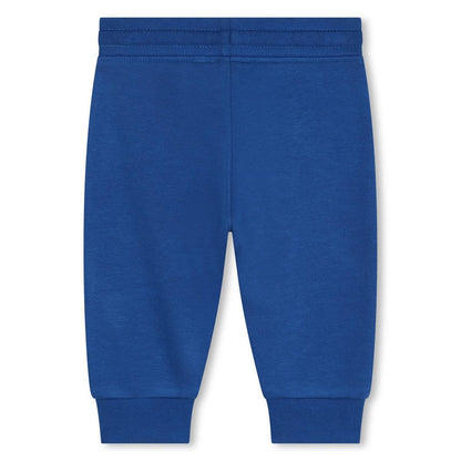 男婴蓝色棉长裤