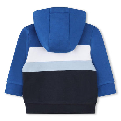 男婴蓝色棉套装