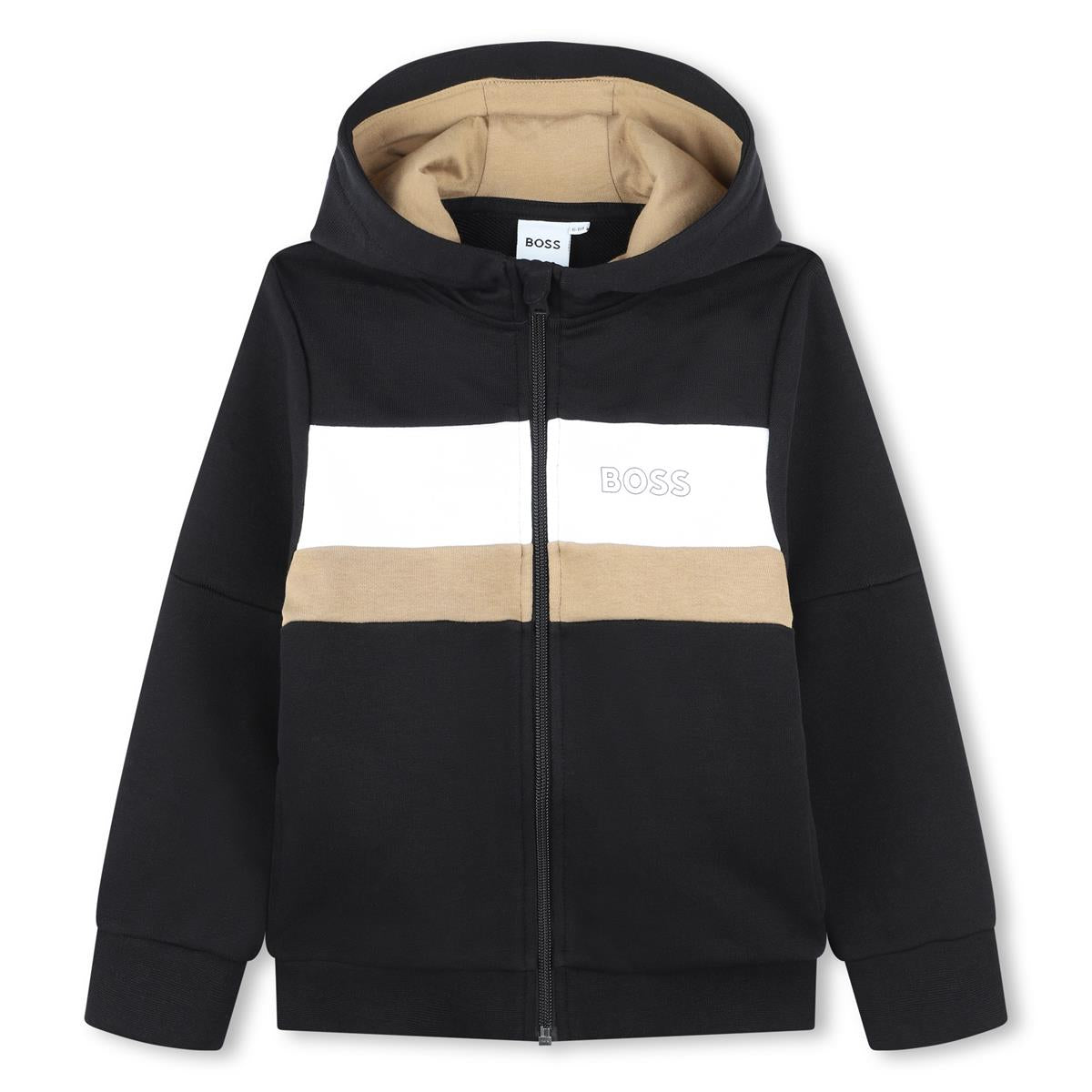 男婴黑色棉套装