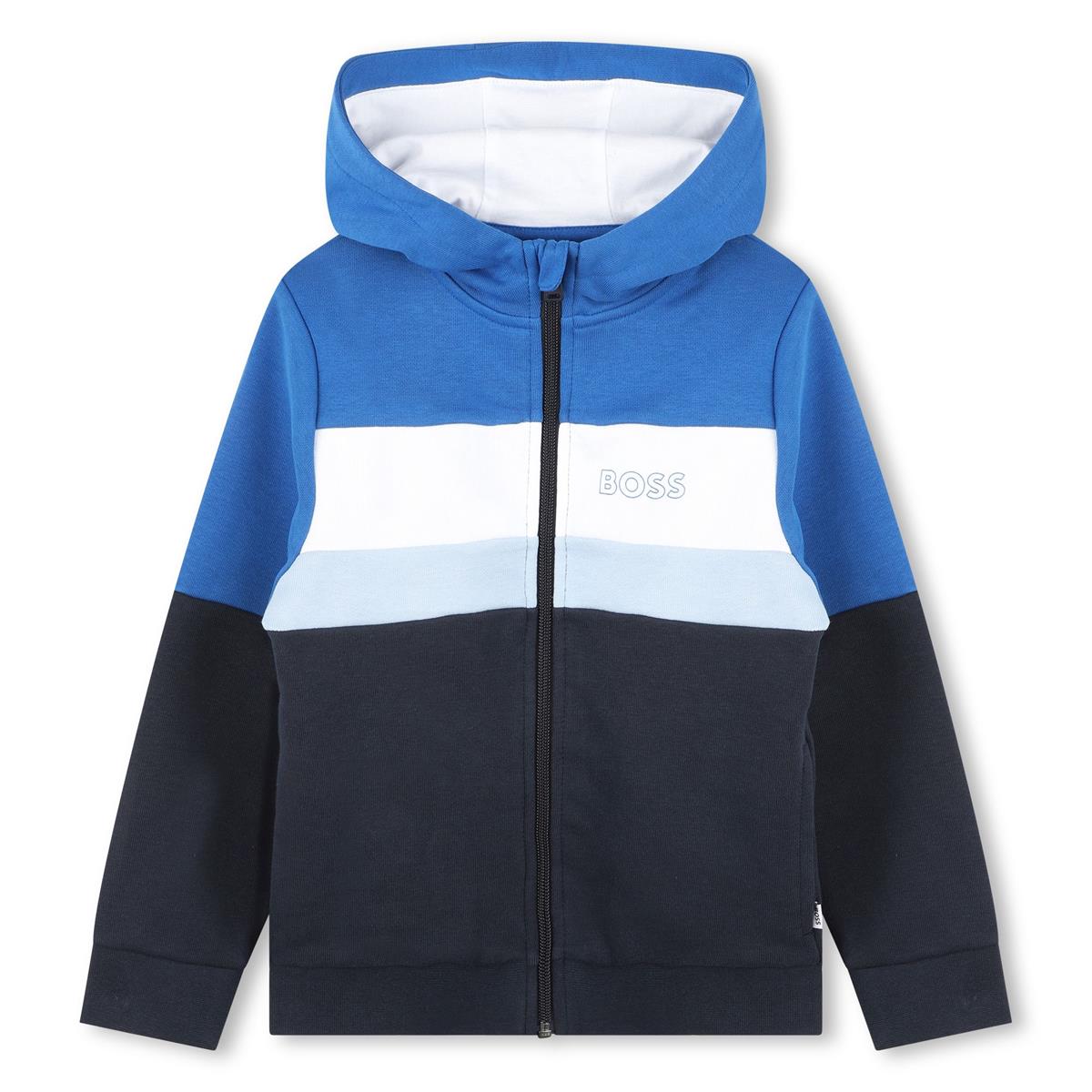 男童蓝色棉套装