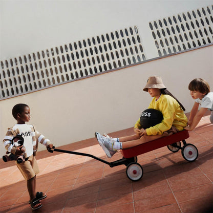 女童黄色棉卫衣