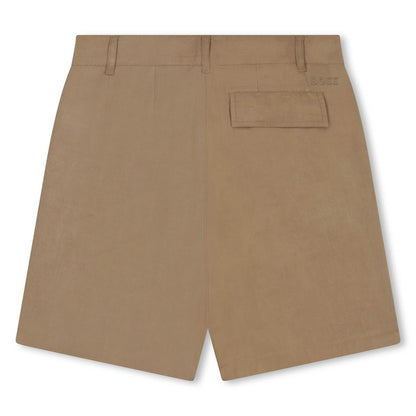男童驼色短裤