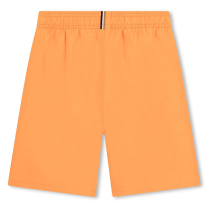 男童橙色泳裤