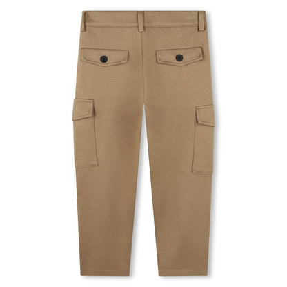 男童驼色长裤