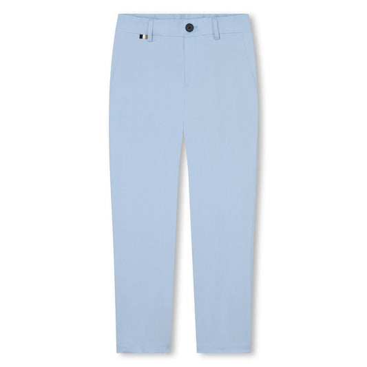 男童浅蓝色长裤