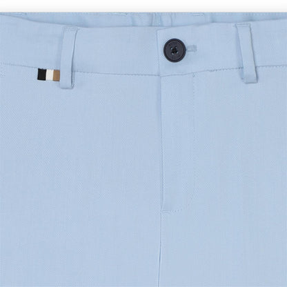 男童浅蓝色长裤