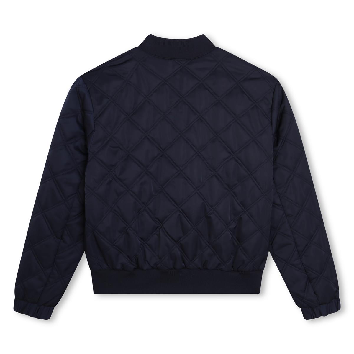 男童藏青色拉链夹克