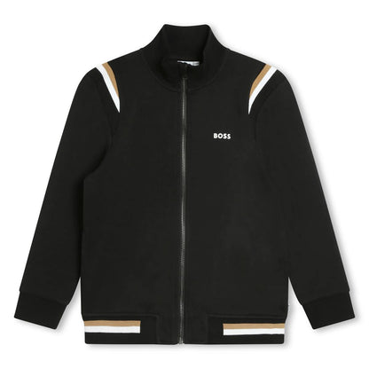 男童黑色棉套装