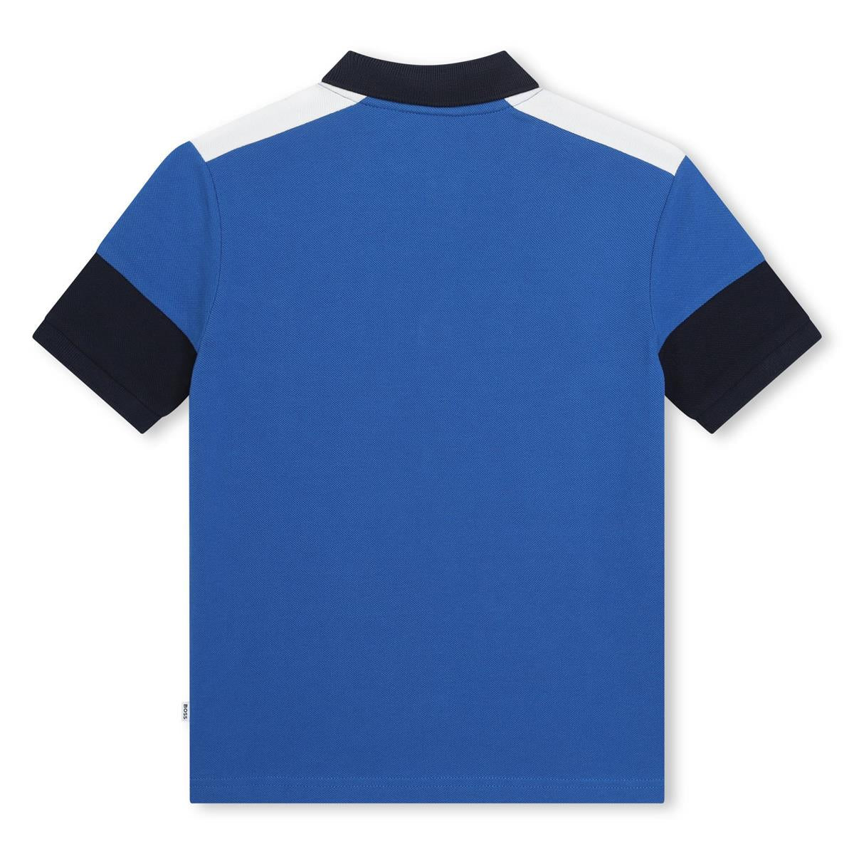 男童蓝色棉套装