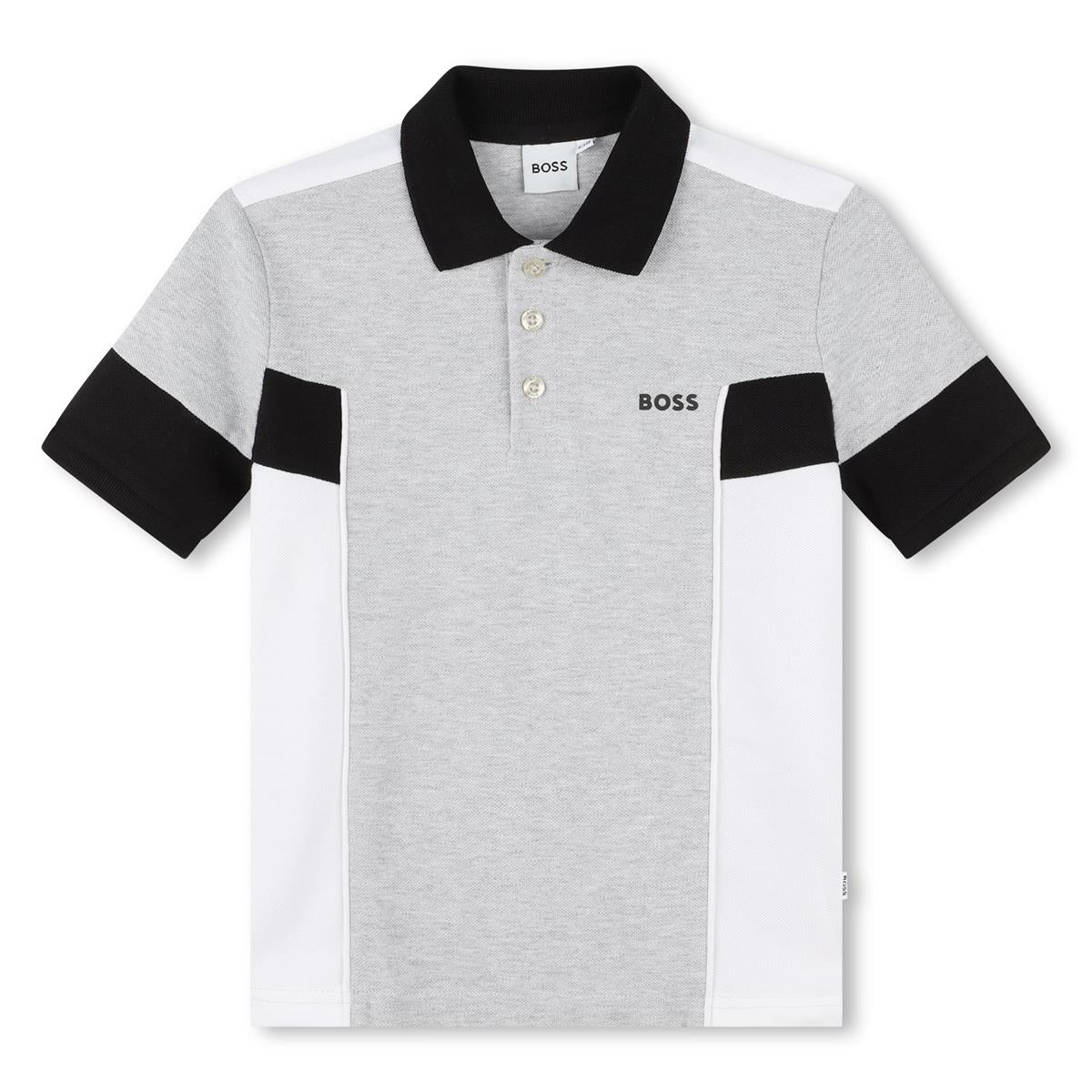 男童灰色棉套装