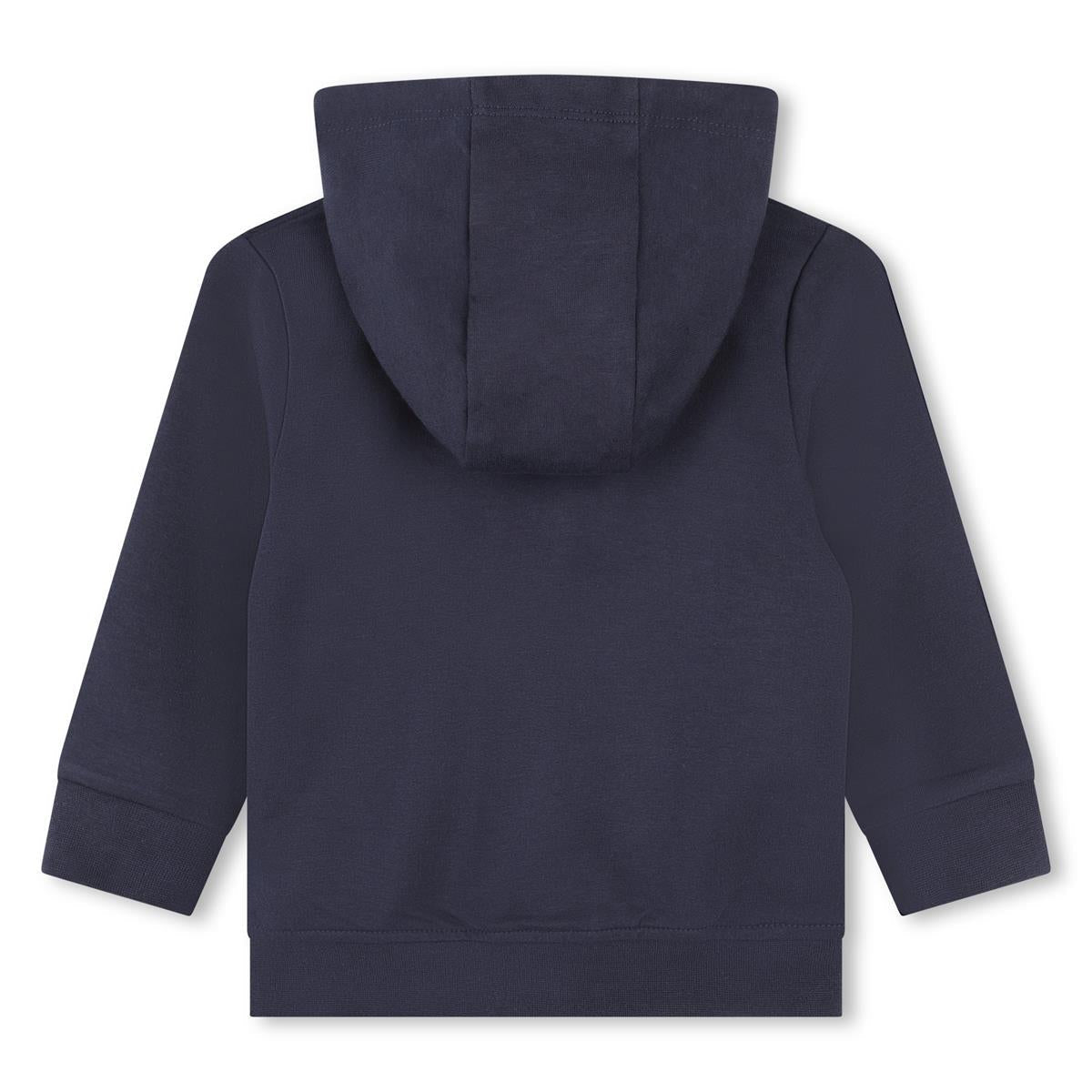 男婴藏青色棉套装