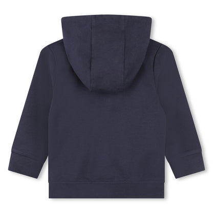 男婴藏青色棉套装