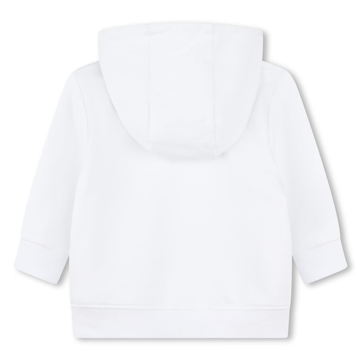 男婴白色棉套装