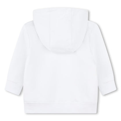 男婴白色棉套装