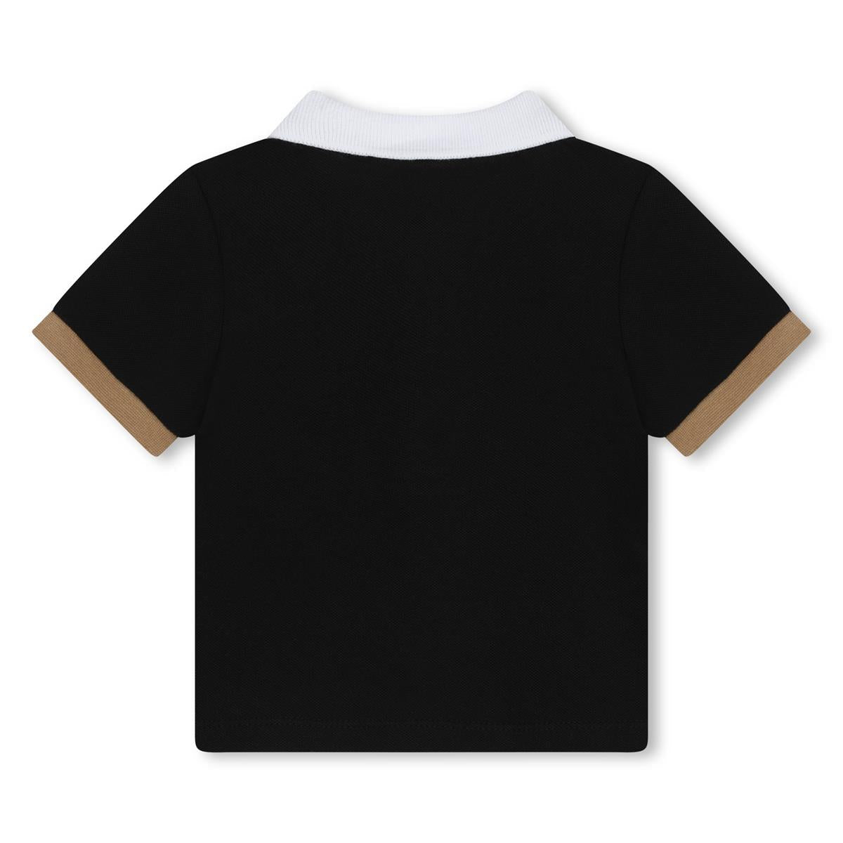 男婴黑色棉套装