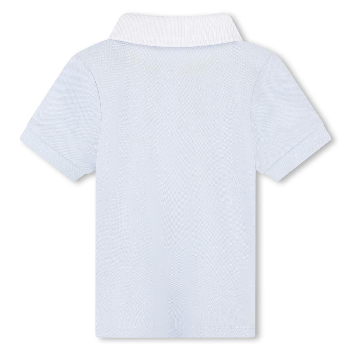 男婴浅蓝色棉套装