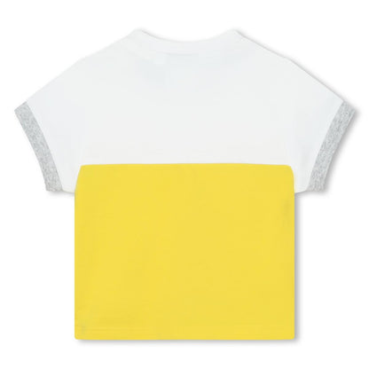 男婴黄色棉套装