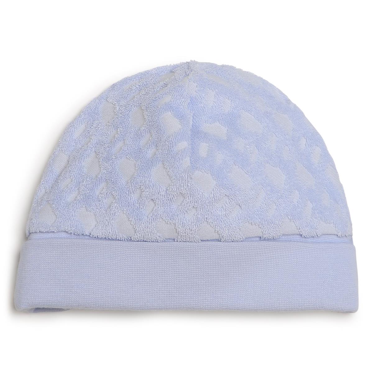 男婴蓝色棉连体衣套装