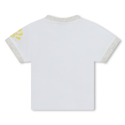 男婴黄色棉套装