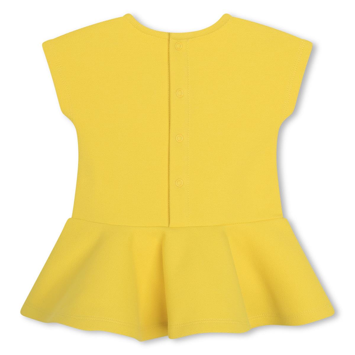 女婴黄色连衣裙