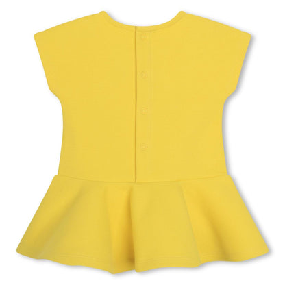 女婴黄色连衣裙