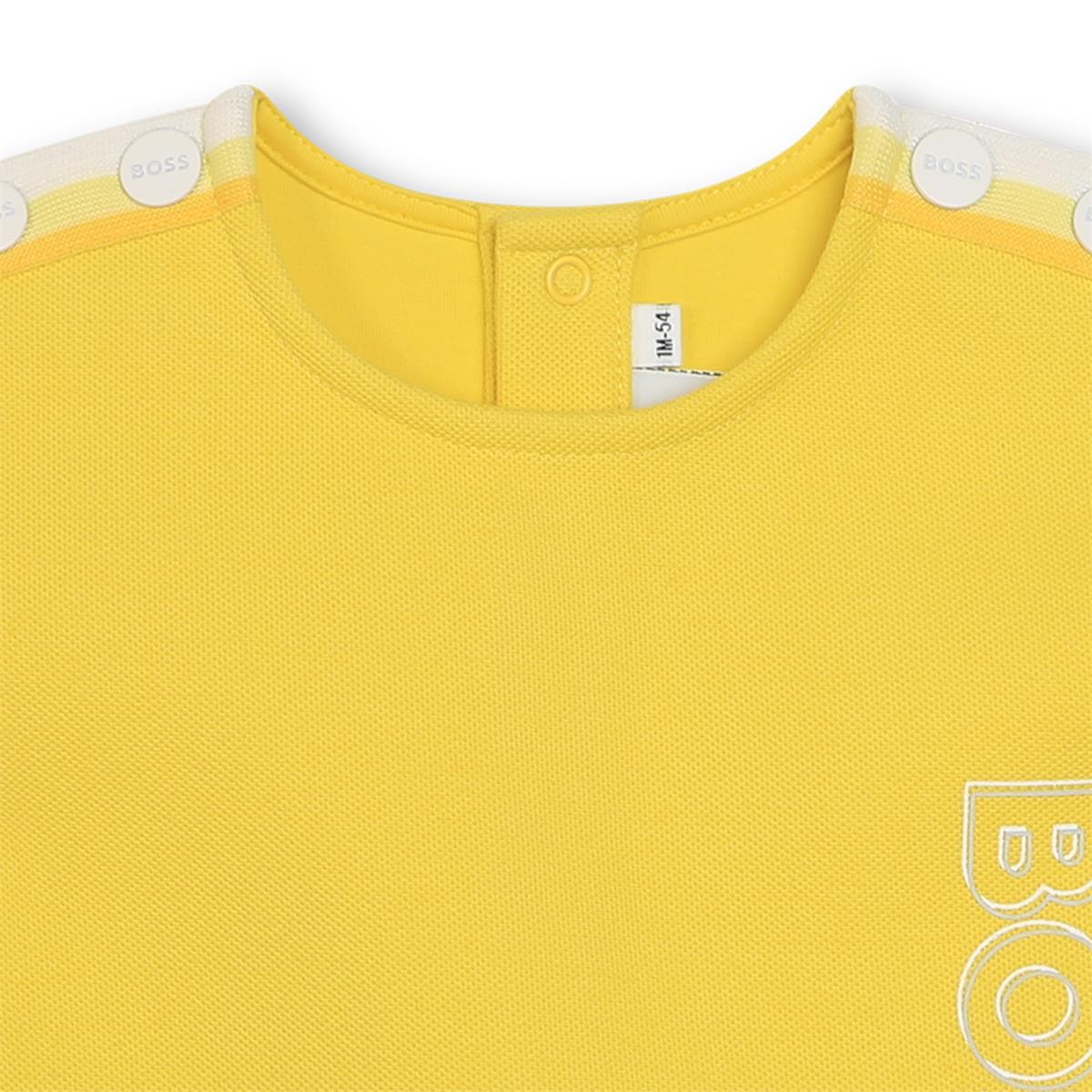 女婴黄色连衣裙