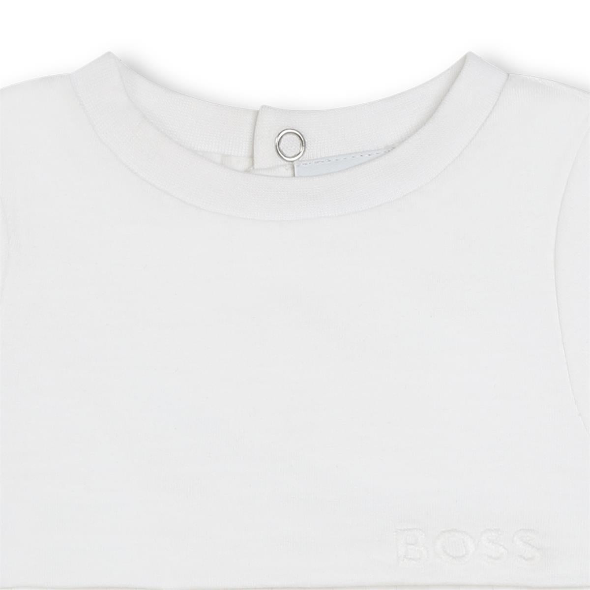 女婴白色连衣裙