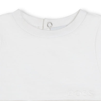 女婴白色连衣裙