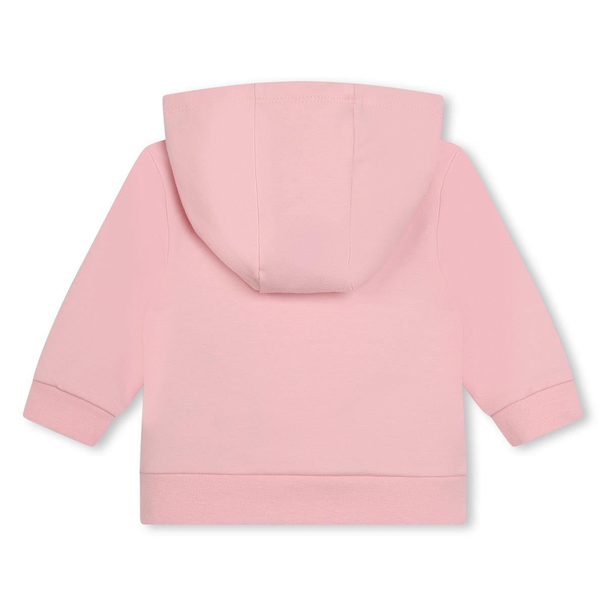 女婴粉色棉套装