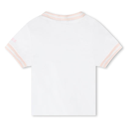 女婴蓝色棉套装