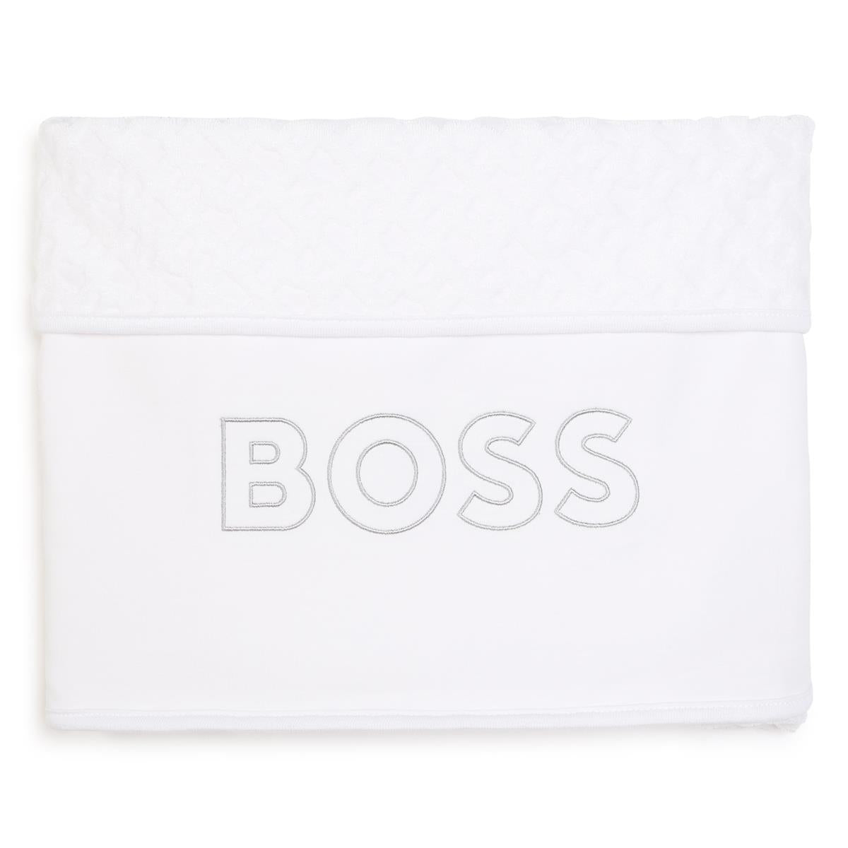 婴儿白色毯子(75x75cm)