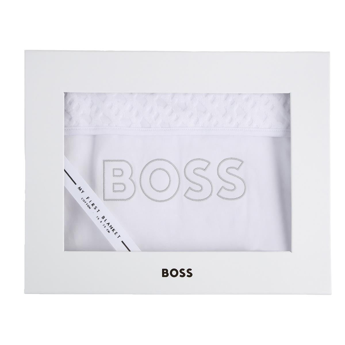 婴儿白色毯子(75x75cm)