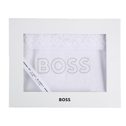 婴儿白色毯子(75x75cm)