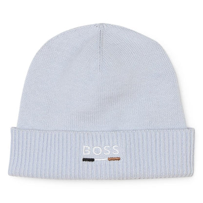 男婴浅蓝色棉套装