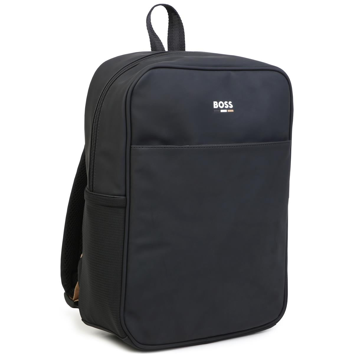 男童黑色背包(36x26x12cm)