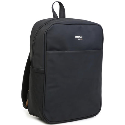 男童黑色背包(36x26x12cm)