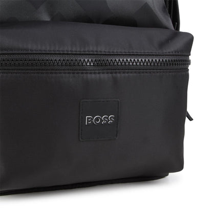 男童黑色背包(32x24x13.5cm)