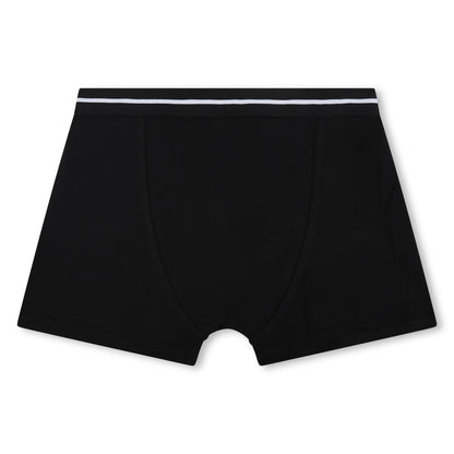 男童黑色棉内裤套装(2件)