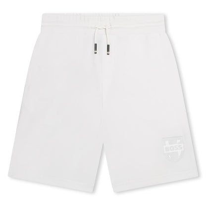 男童白色短裤