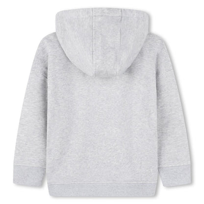 男童浅灰色连帽卫衣