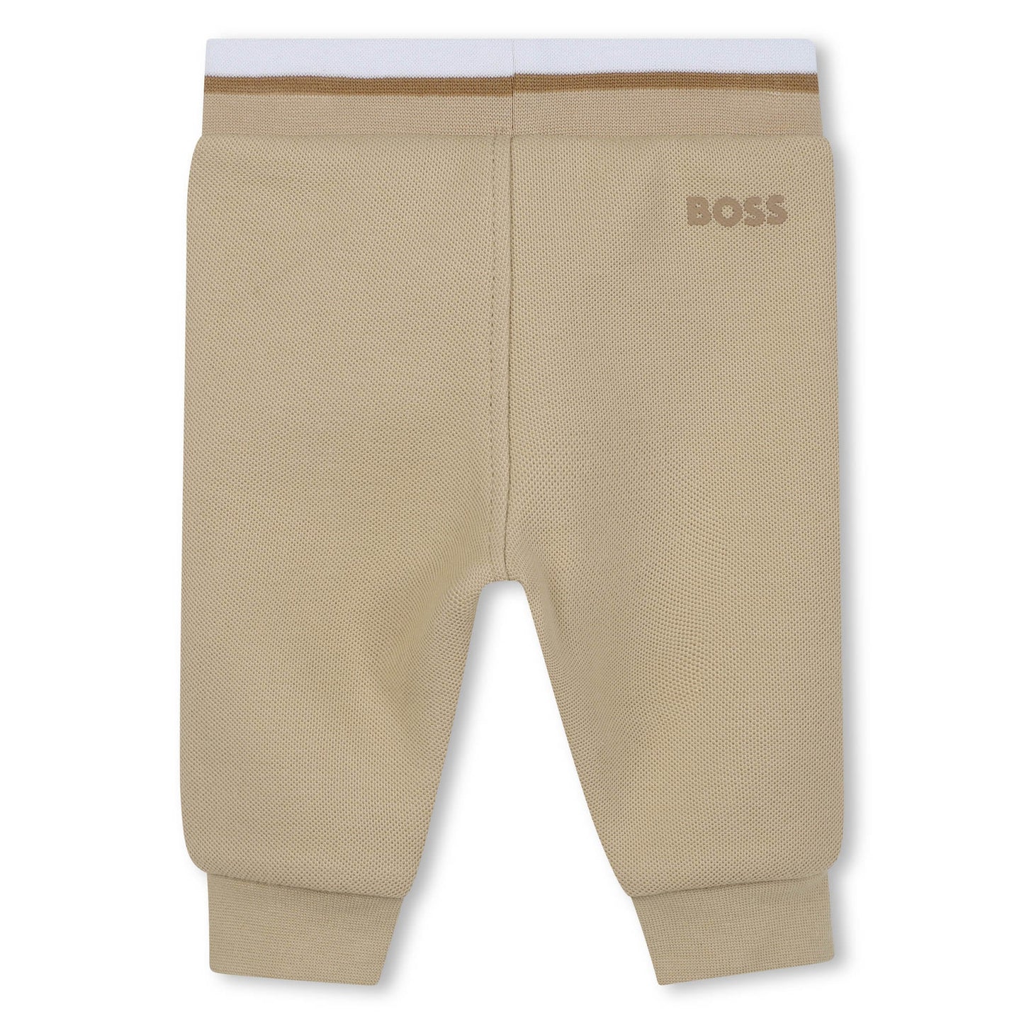 男婴卡其色棉套装(3件)