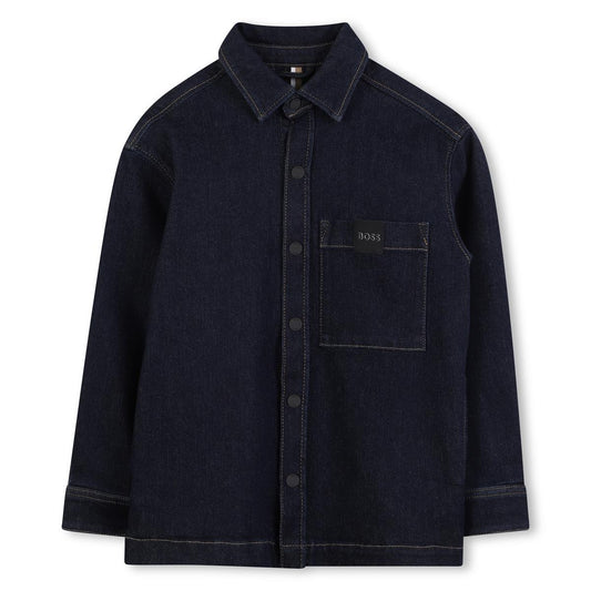 CHEMISE JEANS MANCHES LONGUES