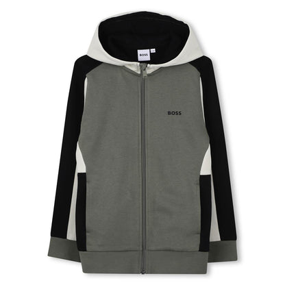 CARDIGAN A CAPUCHE