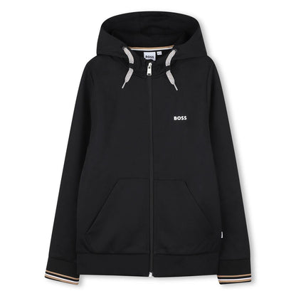 CARDIGAN A CAPUCHE
